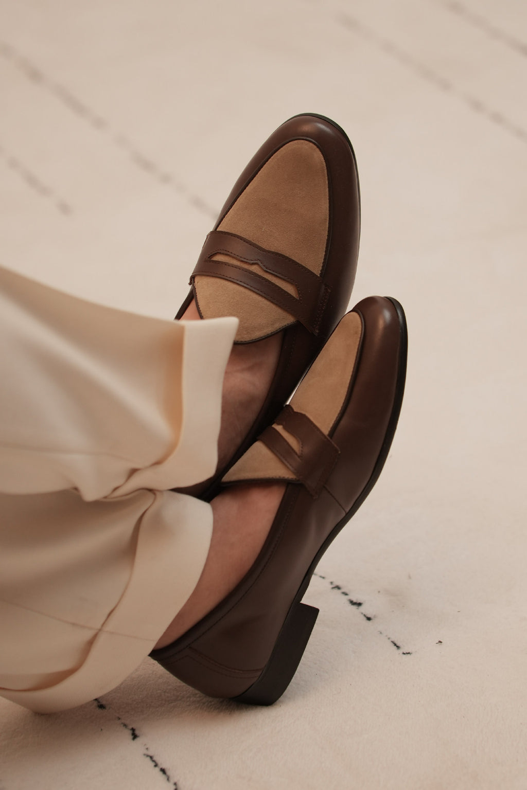 Mens Leather Loafers