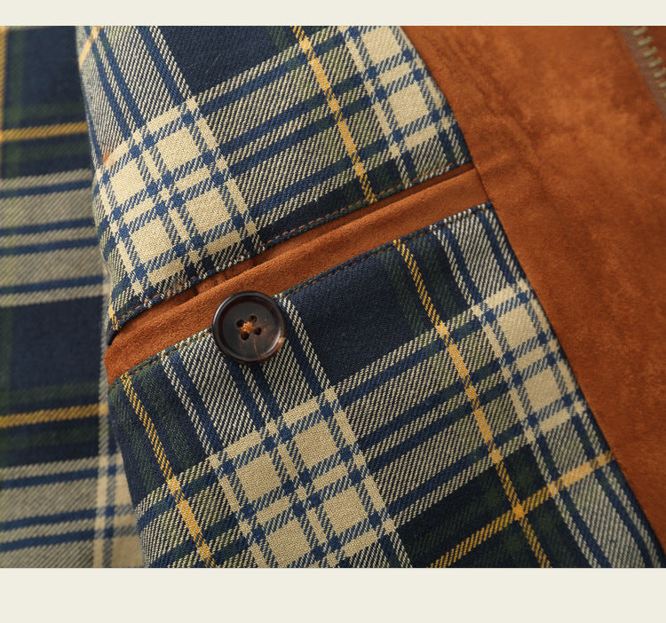 Men's suede jacket