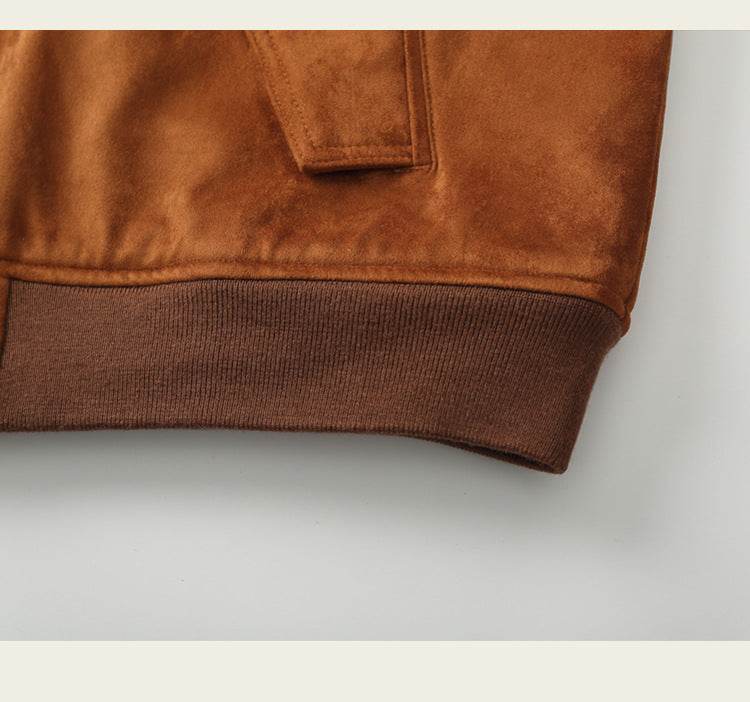Men's suede jacket