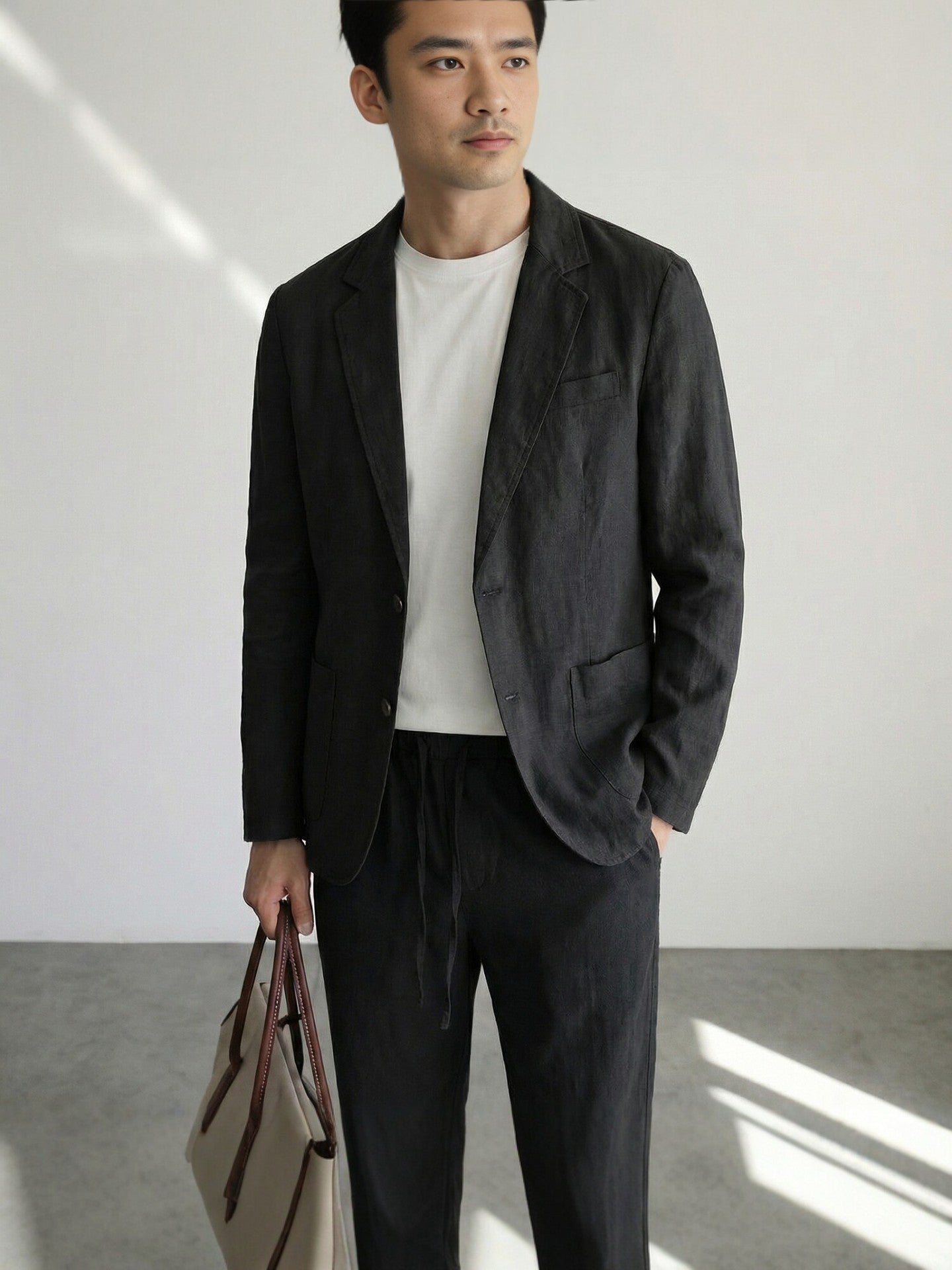 Italian Style Linen Business Jacket