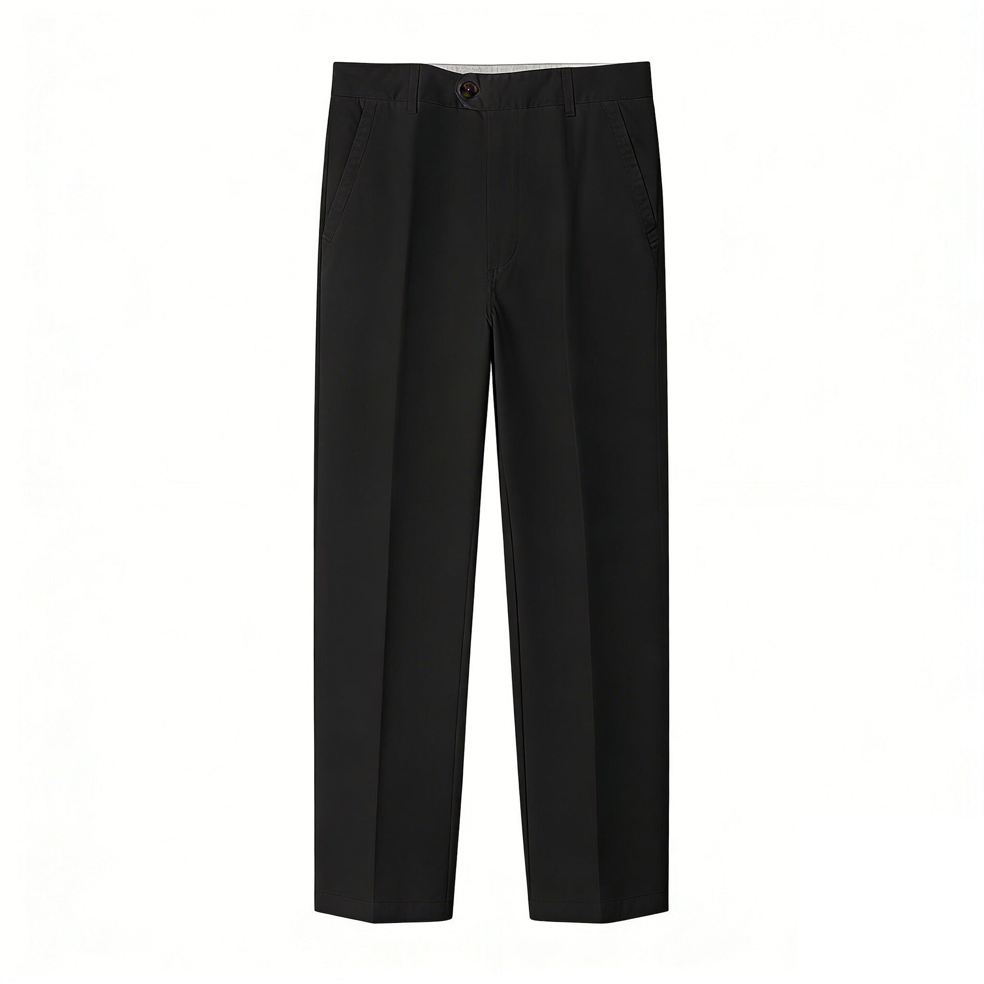 Men's Straight-Leg Cotton Casual Pants