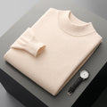 Mens Half Turtleneck Wool Sweater