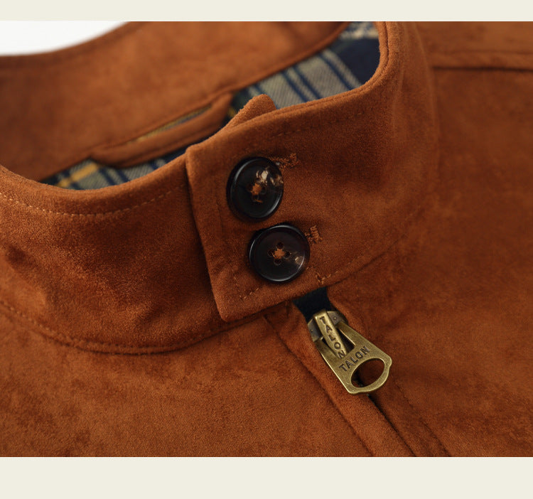 Men's suede jacket