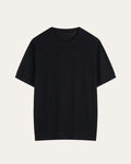 Mens Pure Wool Short Sleeve Knitwear