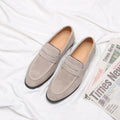 mens leather loafers