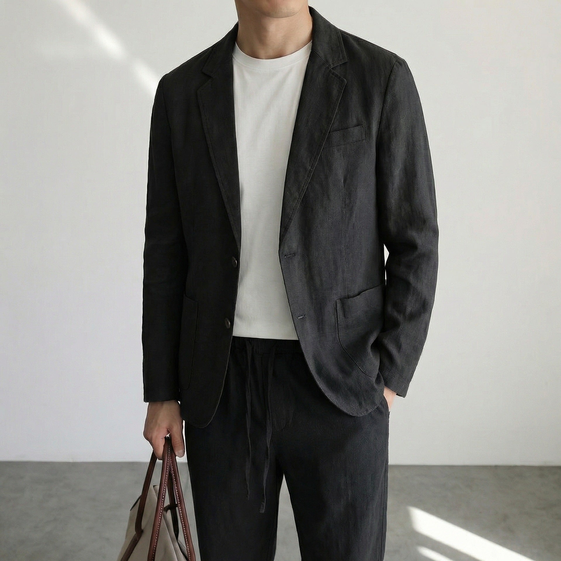 Italian Style Linen Business Jacket