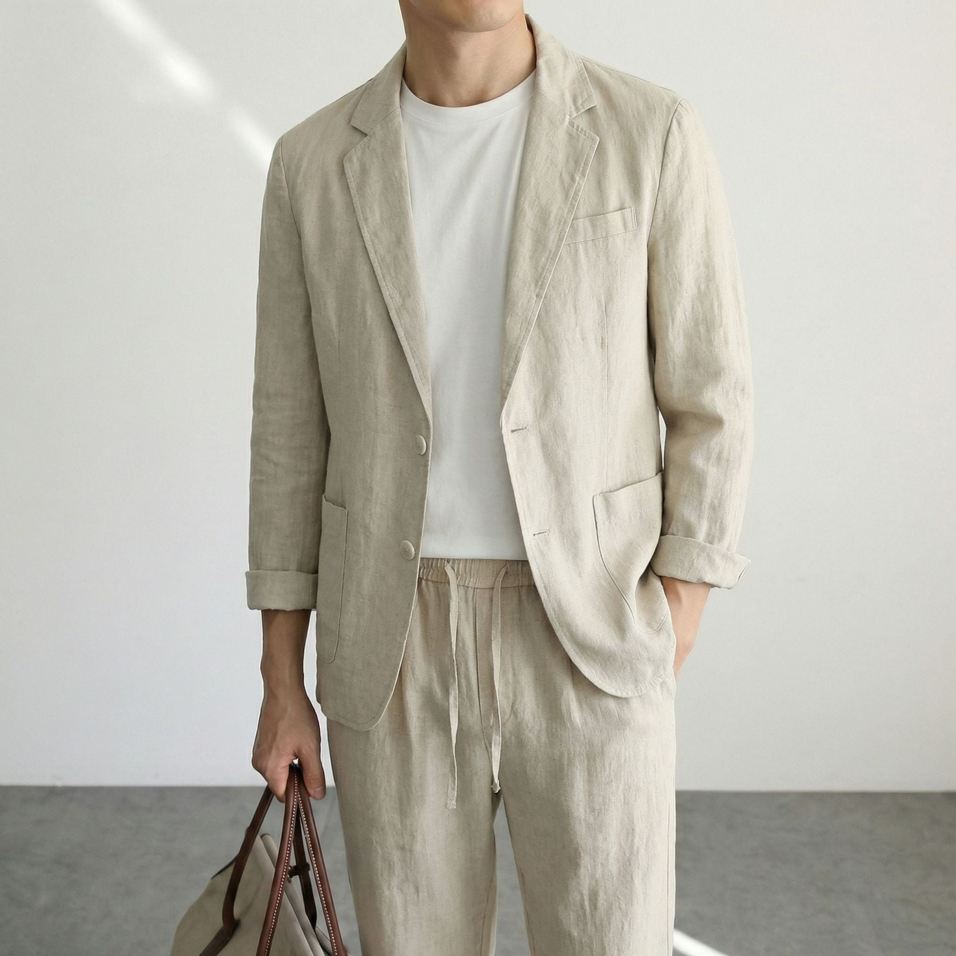 Italian Style Linen Business Jacket