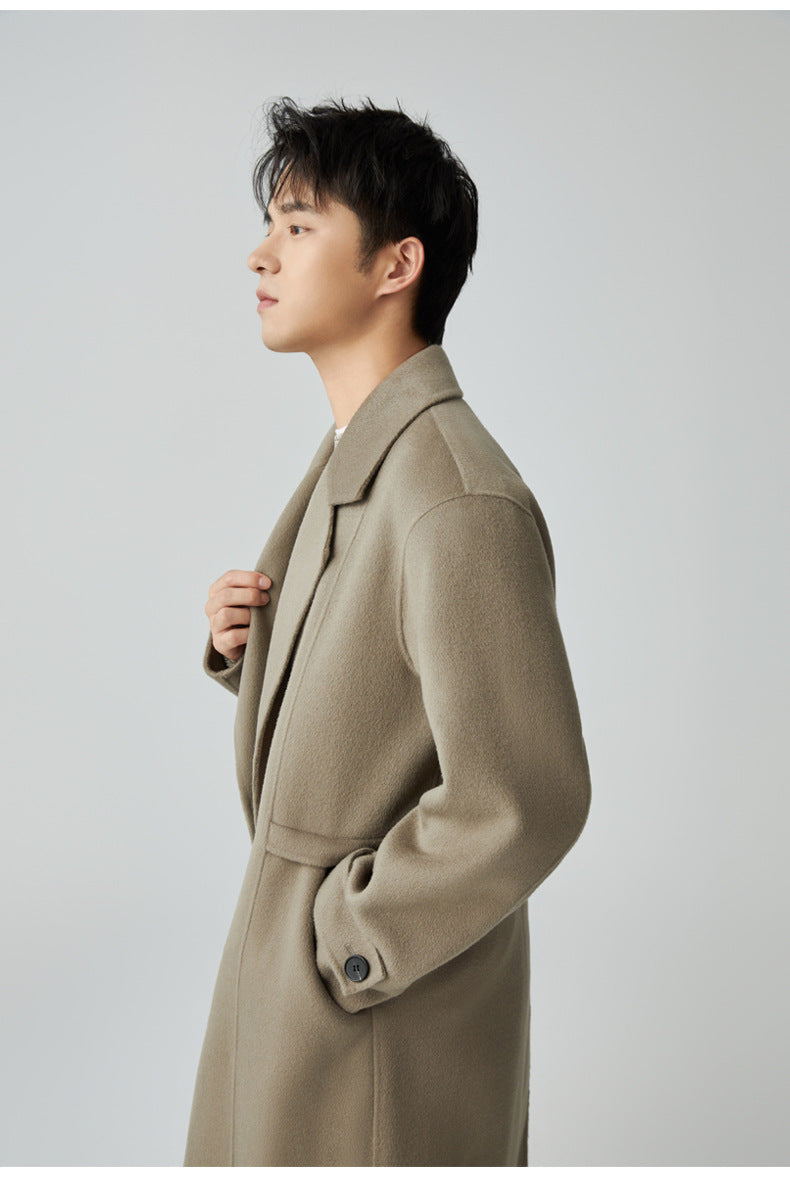 100% Premium Wool British-Style Tailoring Overcoat