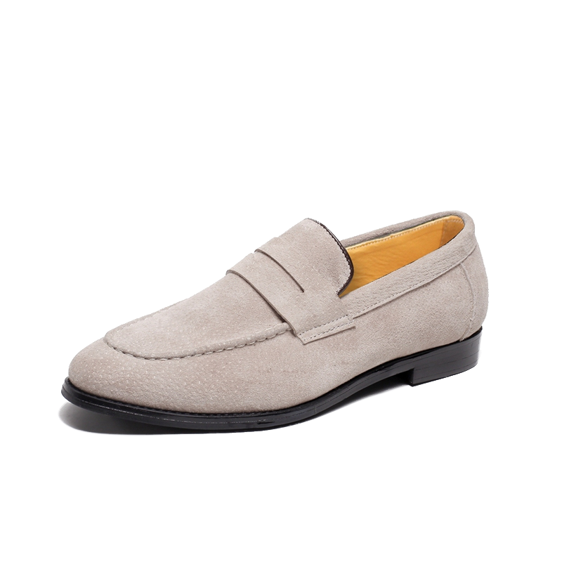 mens leather loafers