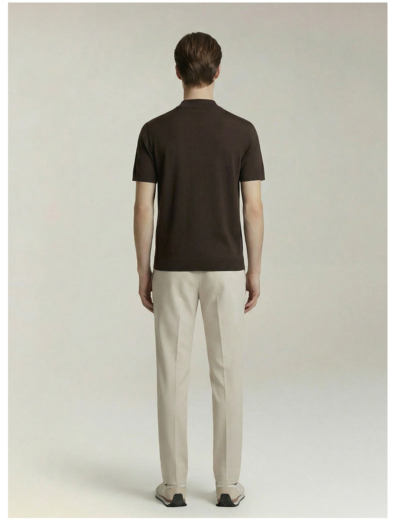 Mens Tencel Knit Tshirt