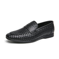 Breathable Woven Mens Casual Loafers