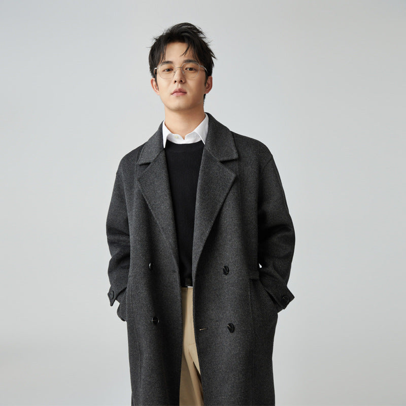 100% Premium Wool British-Style Tailoring Overcoat