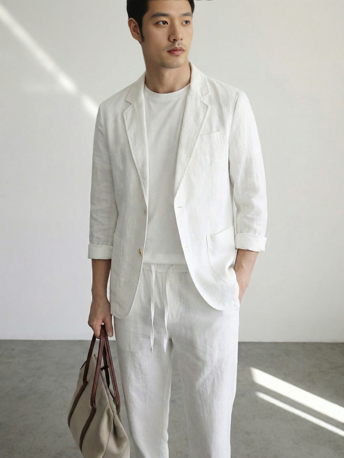 Italian Style Linen Business Jacket