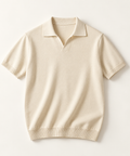 Mens Mulberry Silk Blend Polo Tshirt