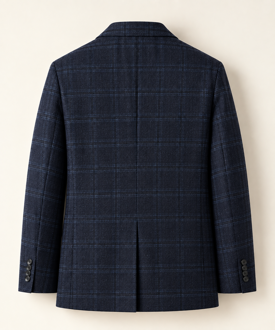 Mens Cashmere and SIlk Blend Wool Blazer