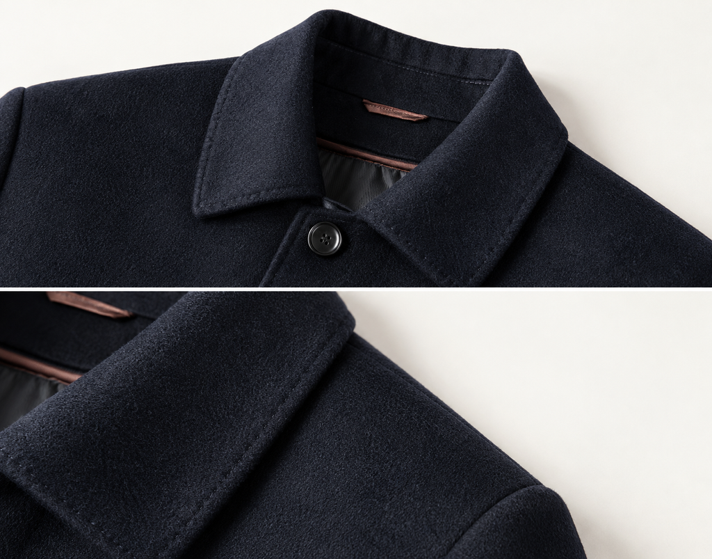 Men's Cashmere Blend Wool coat