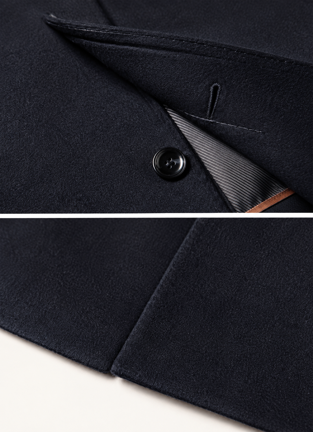 Men's Cashmere Blend Wool coat