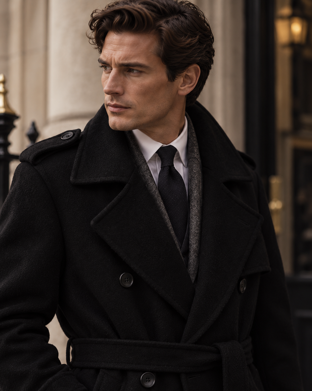 British Manor House Pure Wool Coat