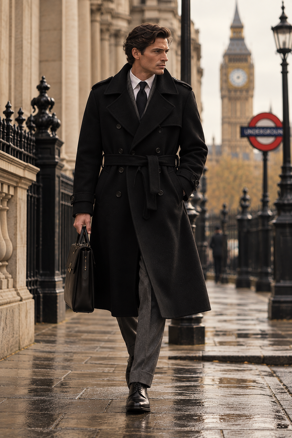 British Manor House Pure Wool Coat