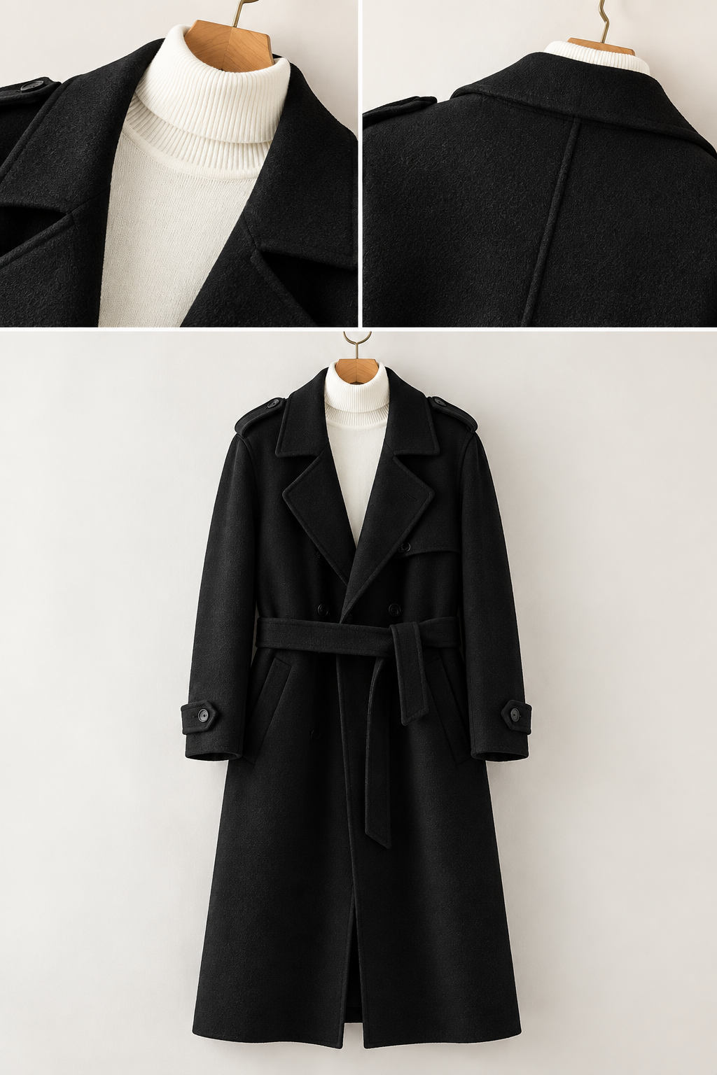 British Manor House Pure Wool Coat