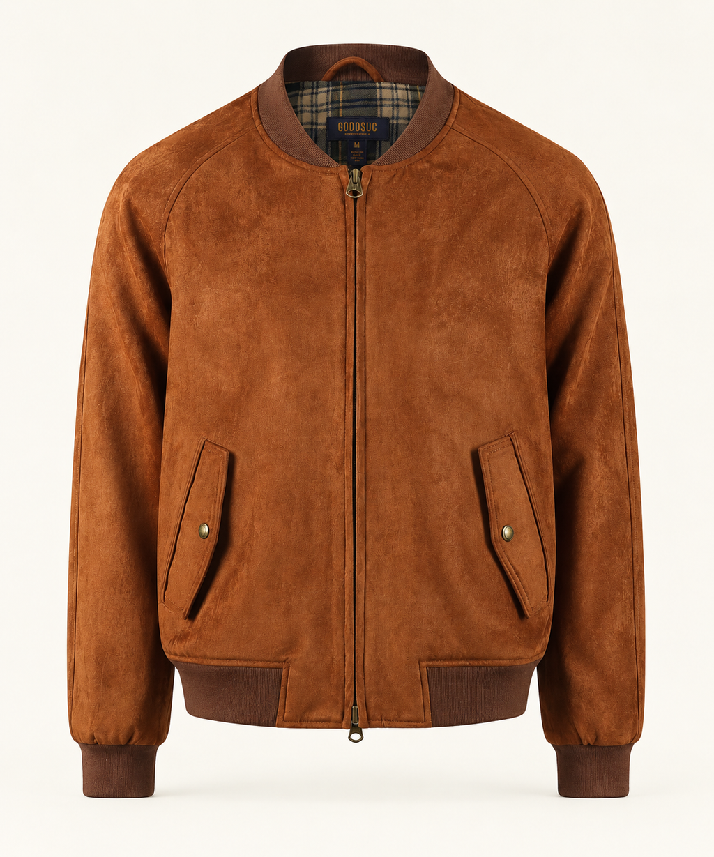 Men's suede jacket