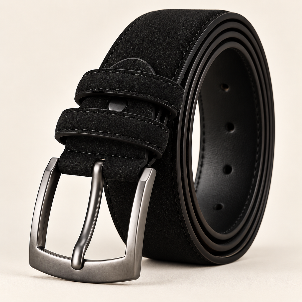 Mens Suede Belt