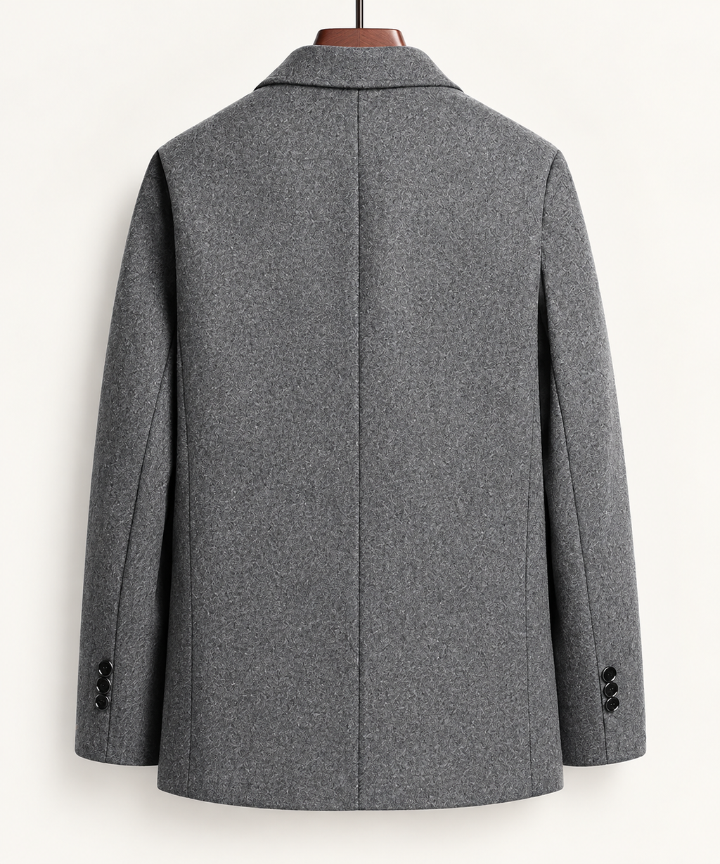 Men's woolen suit jacket