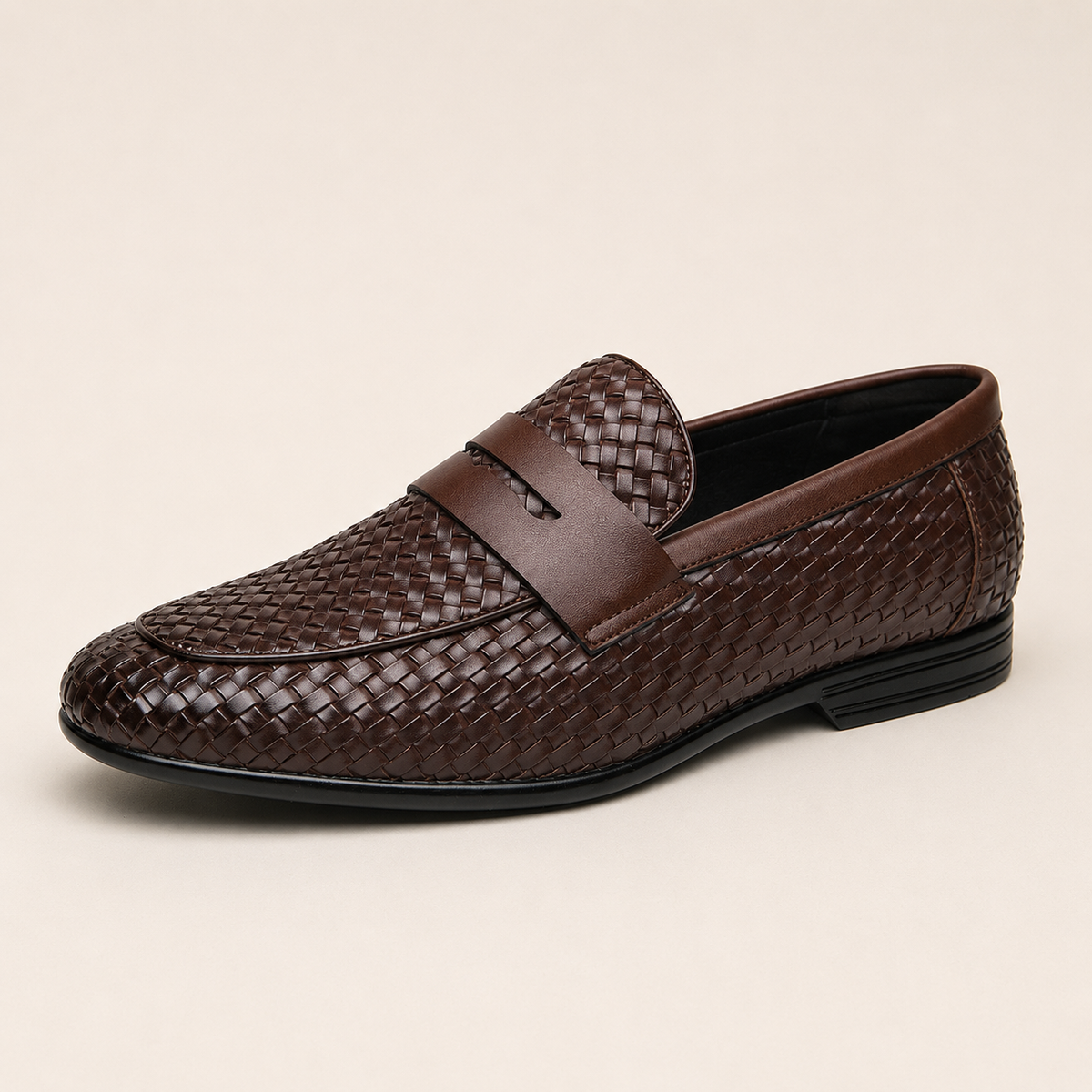 Breathable Woven Mens Loafers