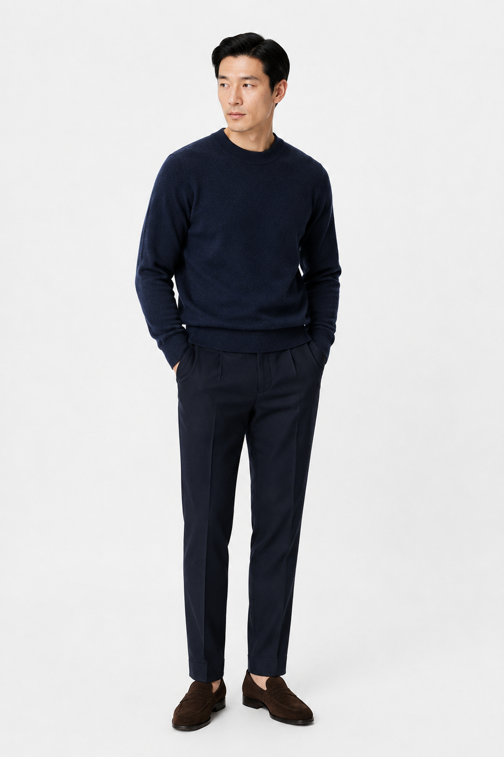 Cashmere Crew Neck Sweater