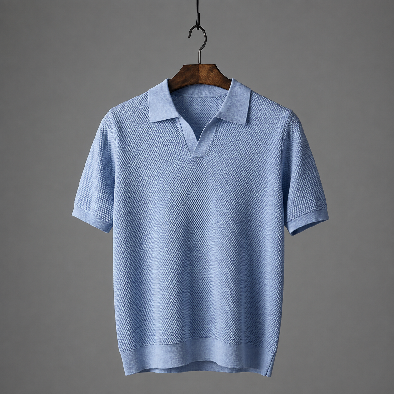 Premium Cotton Knitted Polo Shirt
