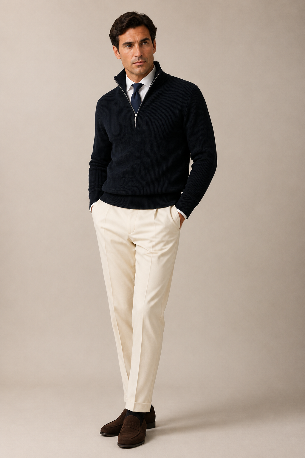 Half Zip Sweater