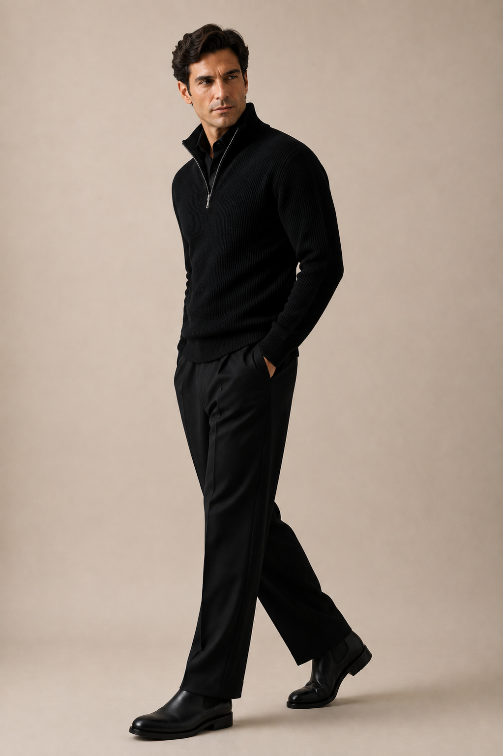 Half Zip Sweater