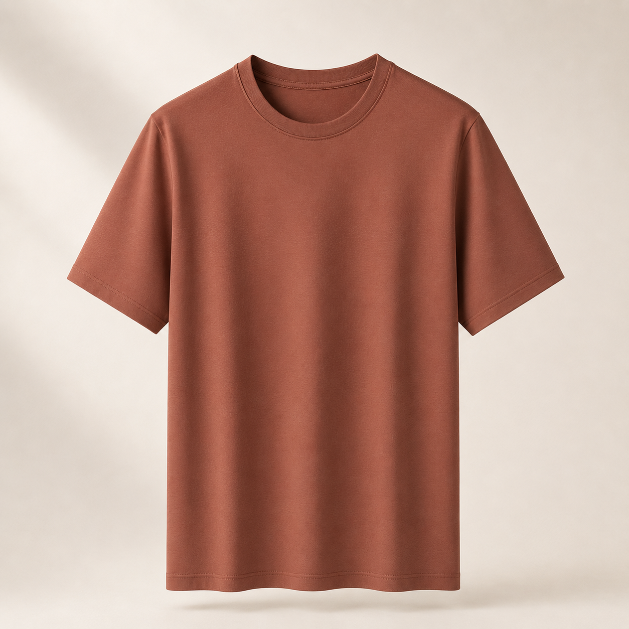 Mercerized Modal Mens Short-Sleeved T-Shirt