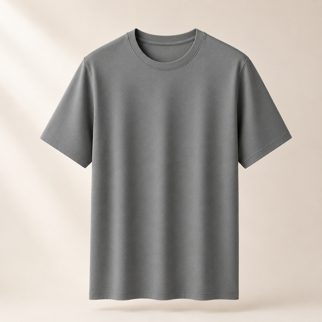 Mercerized Modal Mens Short-Sleeved T-Shirt