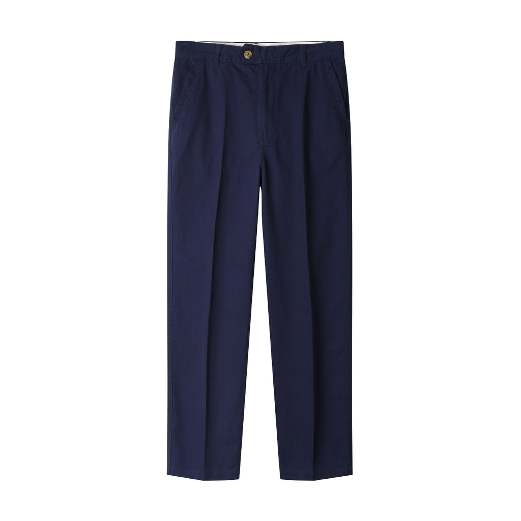 Men's Straight-Leg Cotton Casual Pants