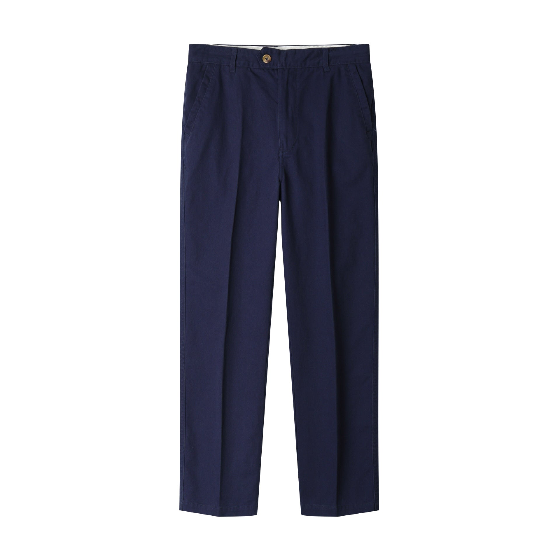 Men's Straight-Leg Cotton Casual Pants