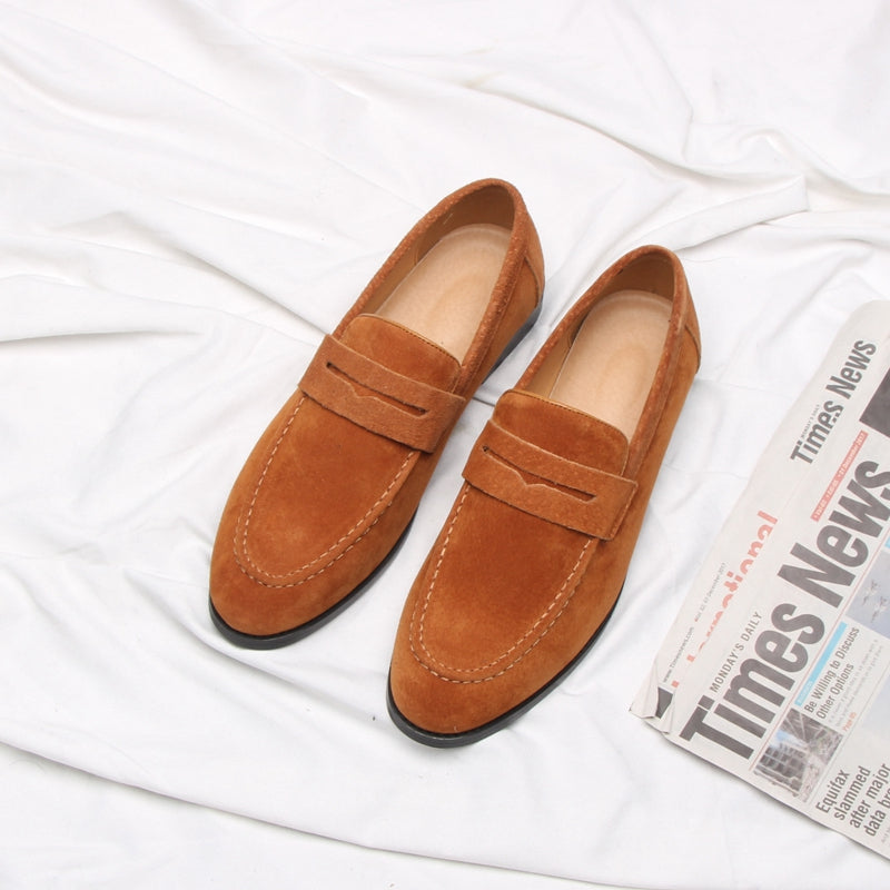 mens leather loafers