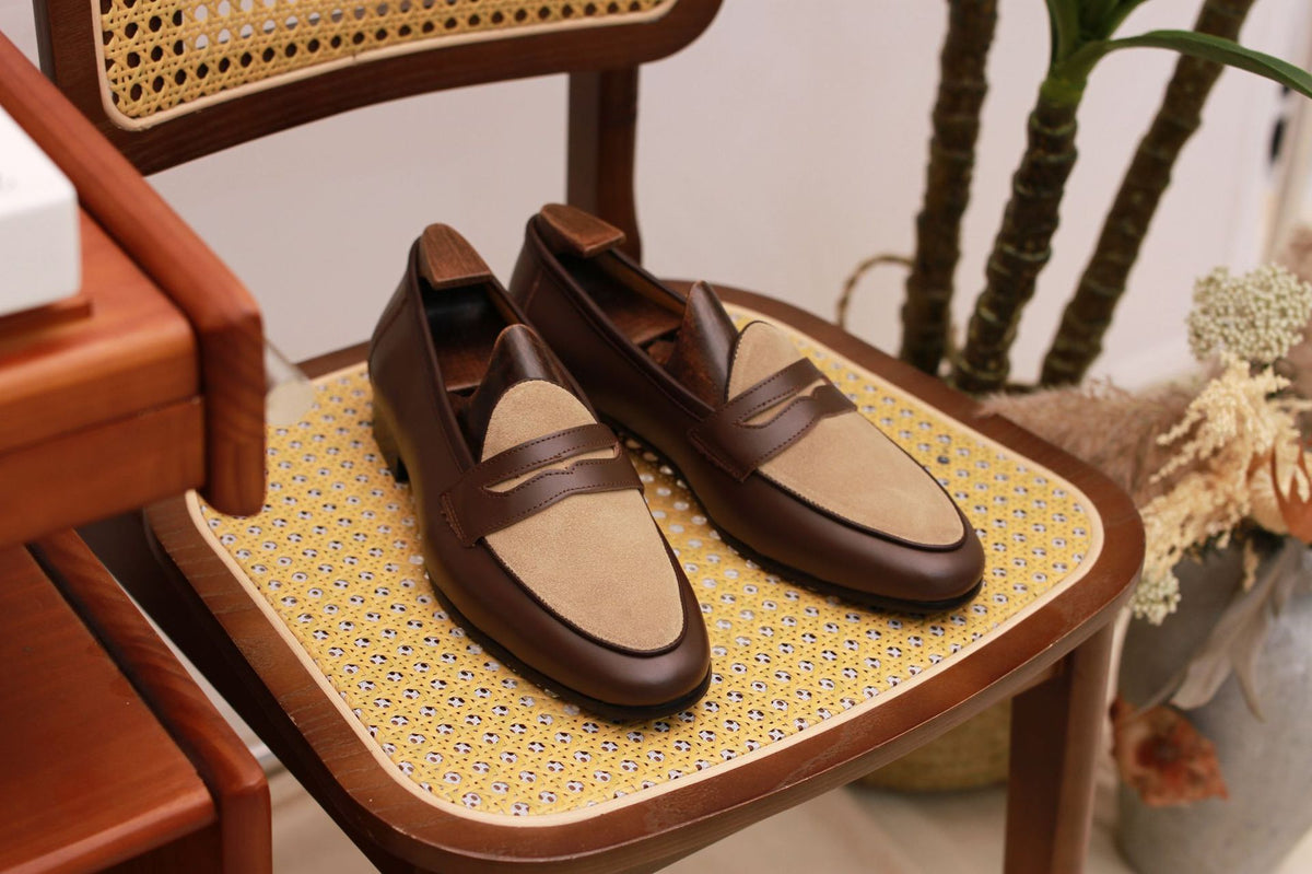 Mens Leather Loafers