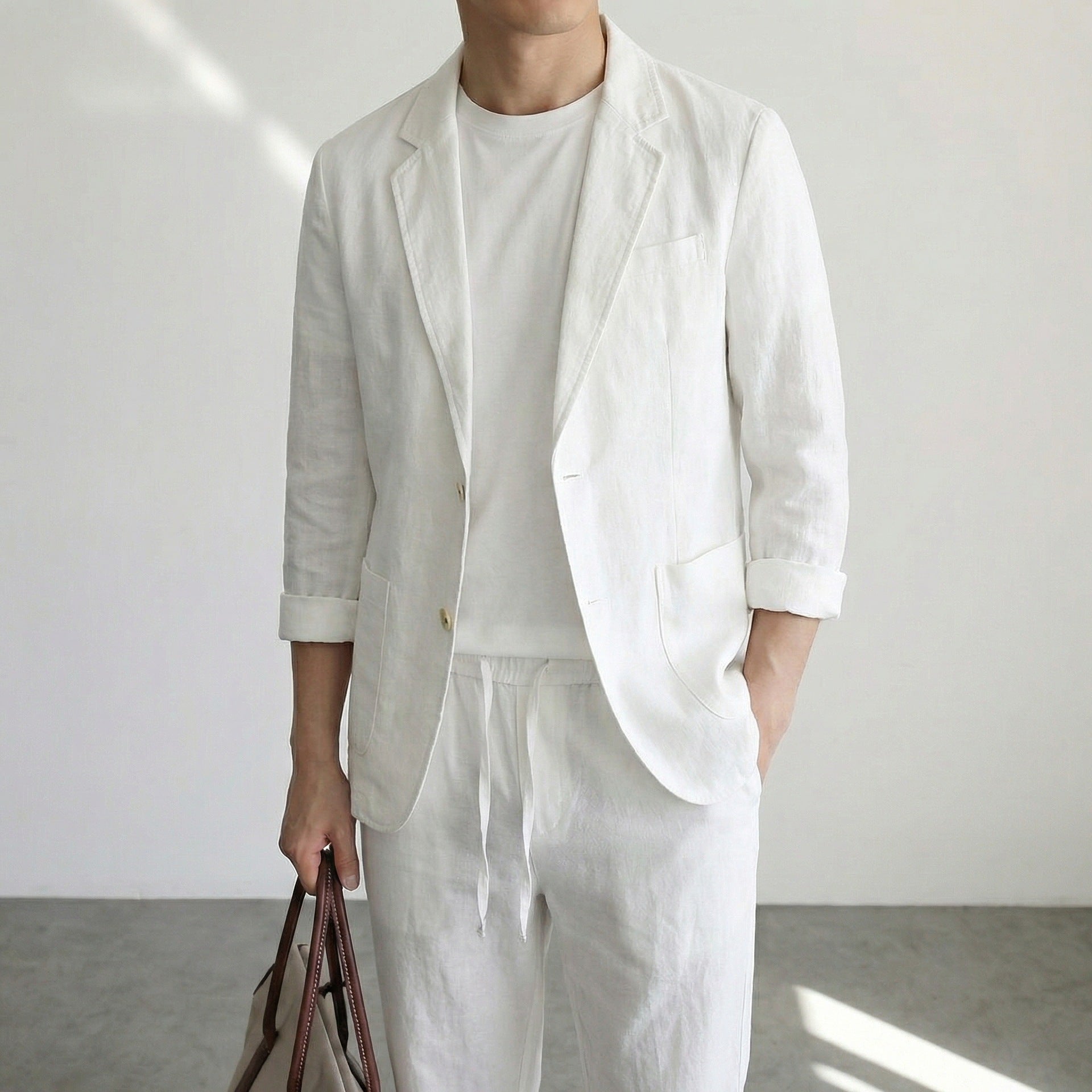 Italian Style Linen Business Jacket