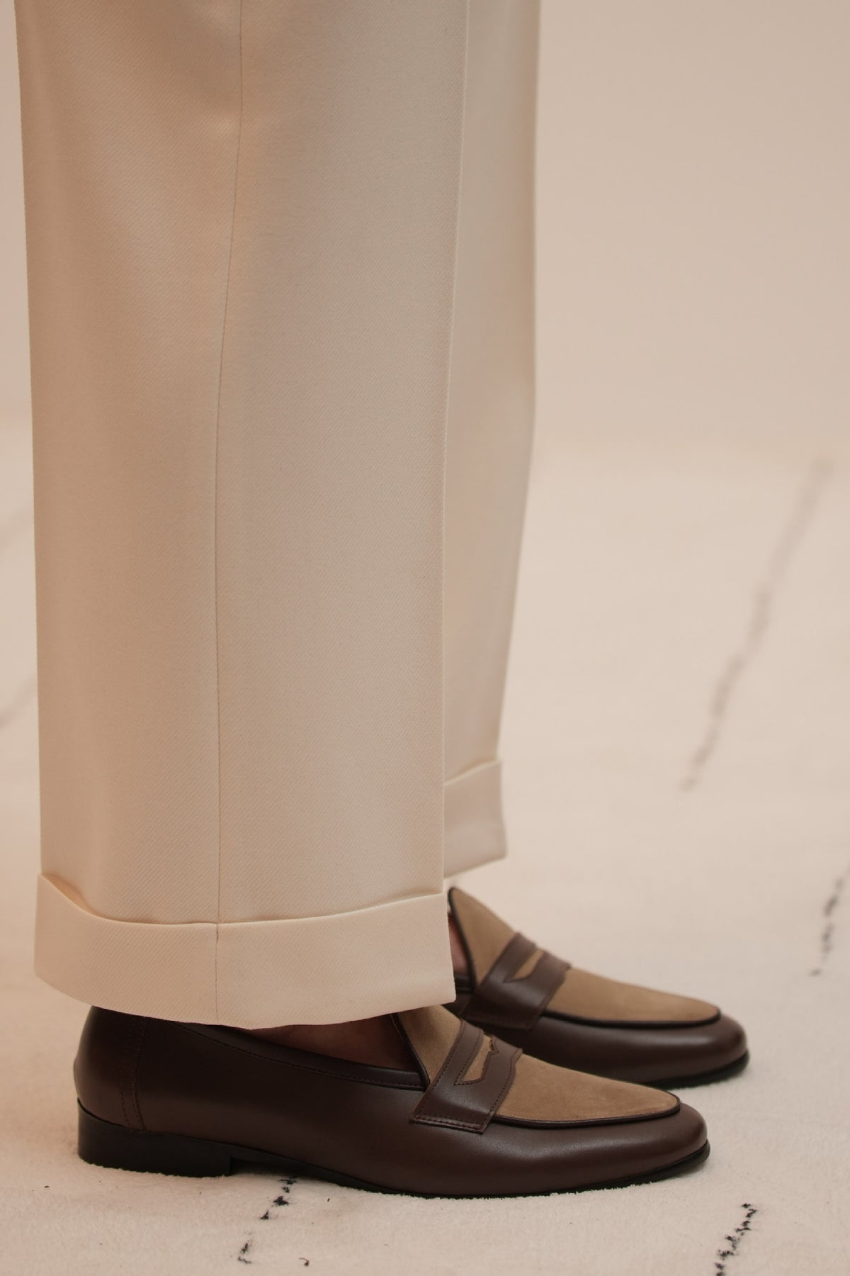 Mens Leather Loafers