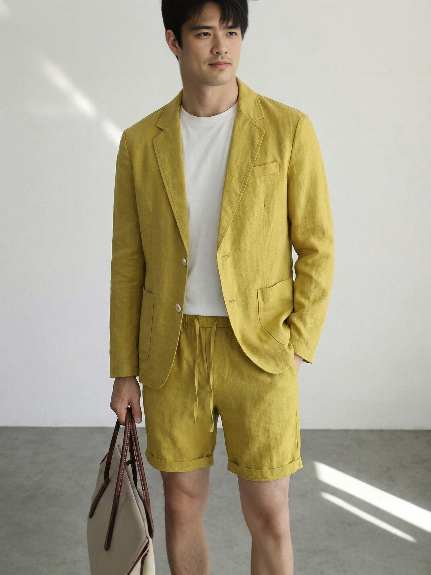 Italian Style Linen Business Jacket