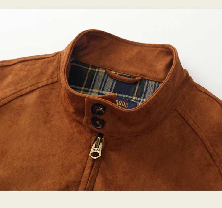 Men's suede jacket