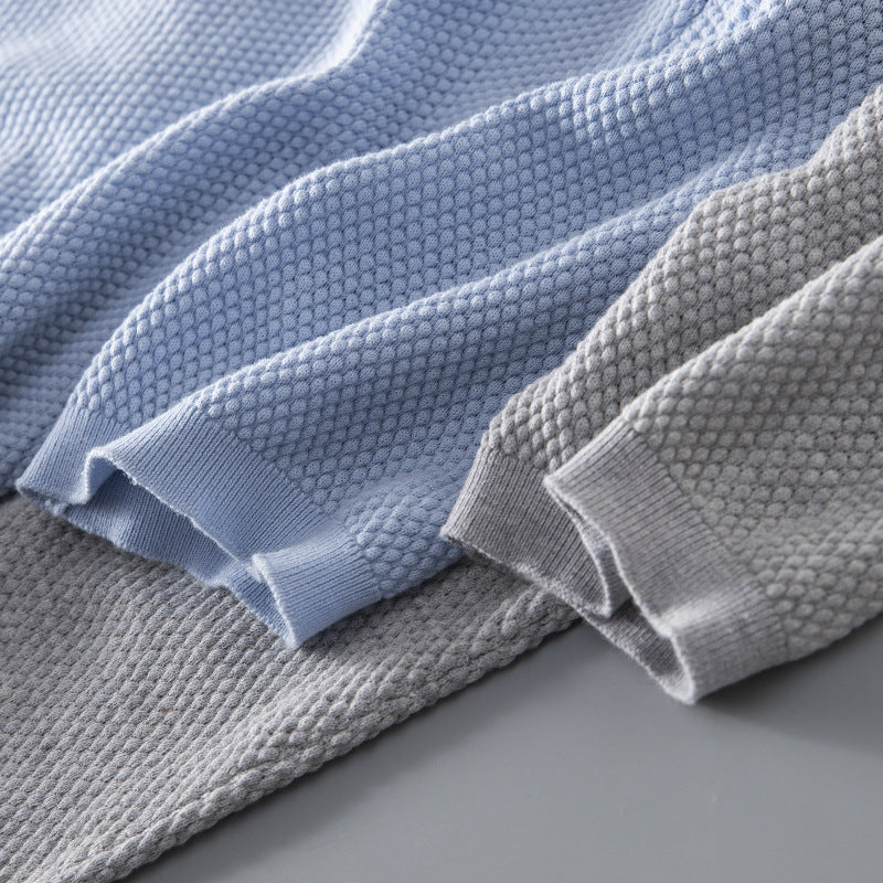 Premium Cotton Knitted Polo Shirt