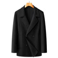 Mens Wool Overcoat with Removable Liner