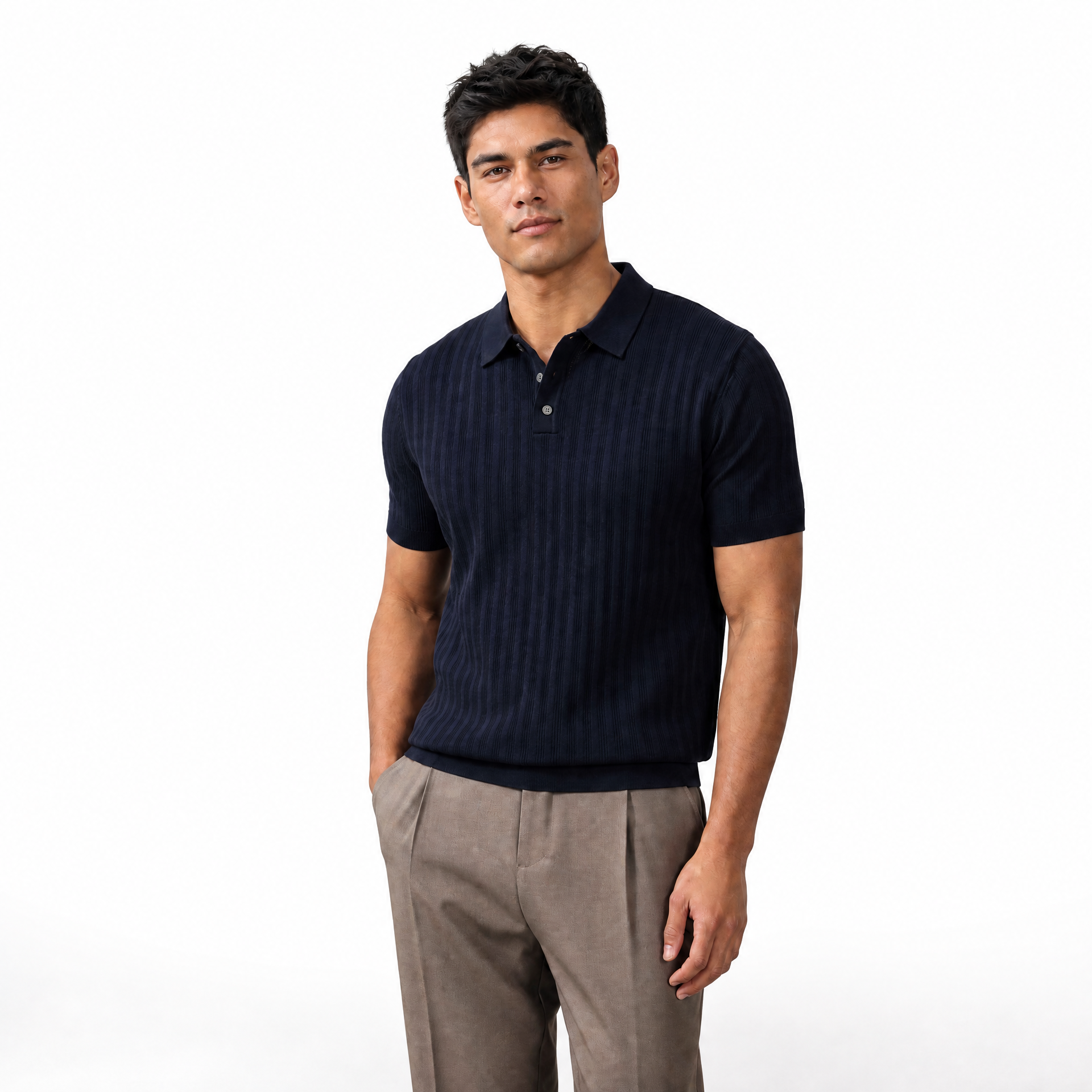 Short Sleeve Shirt Knitt Polo