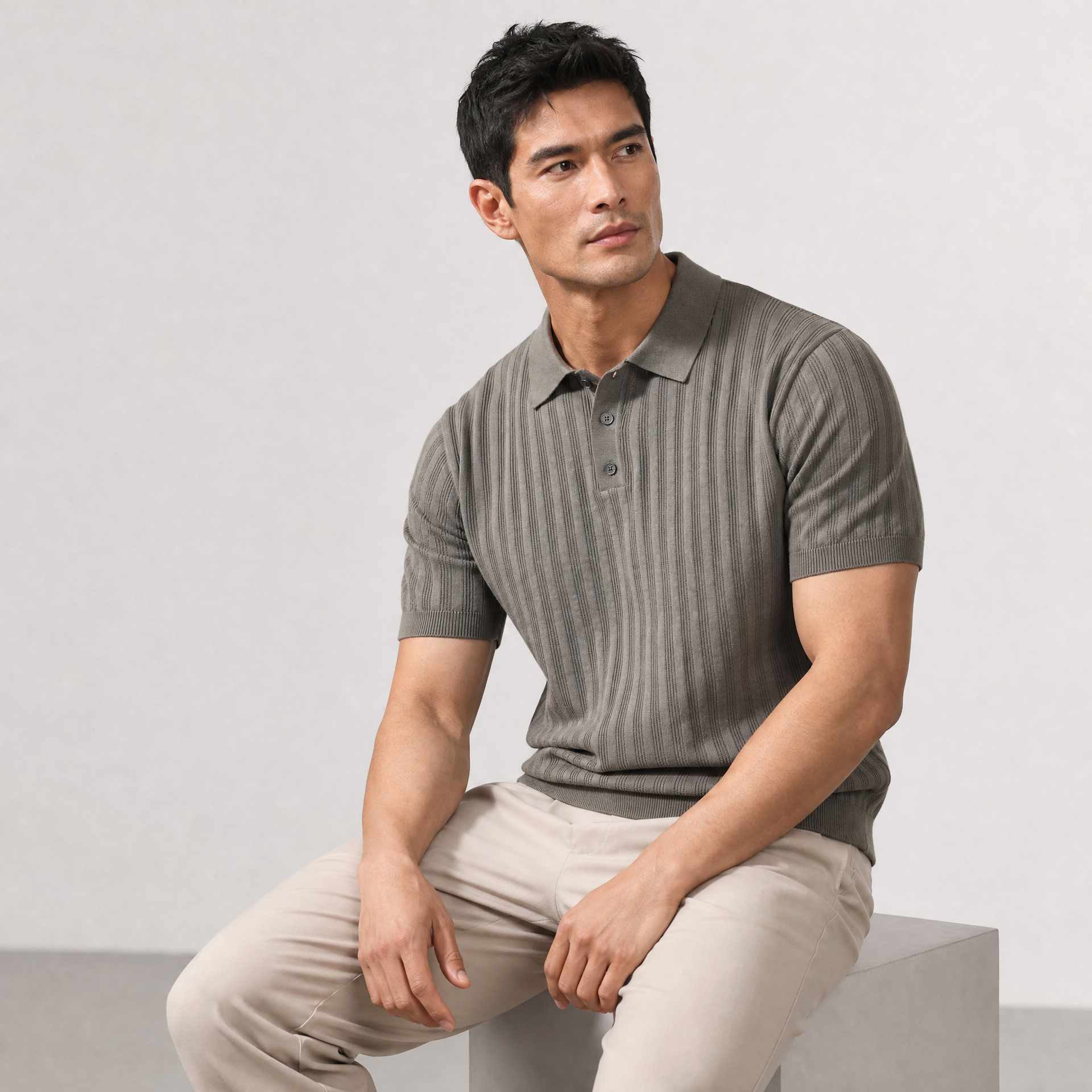 Short Sleeve Shirt Knitt Polo